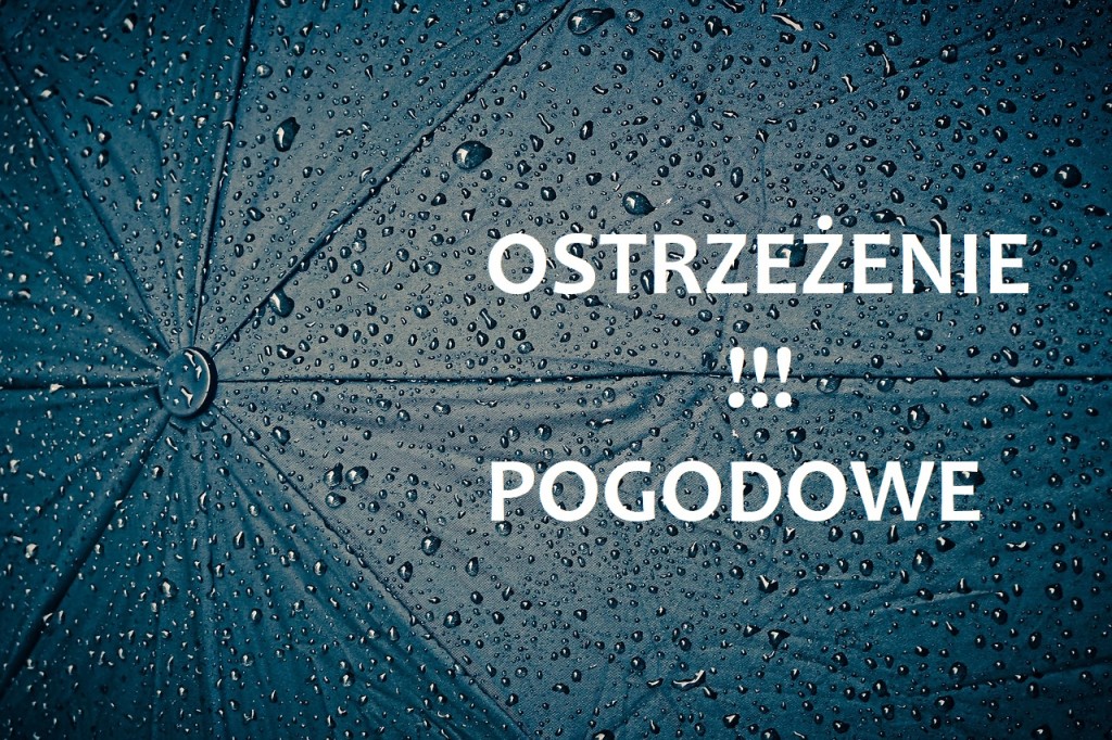 OSTRZEŻENIA POGODOWE